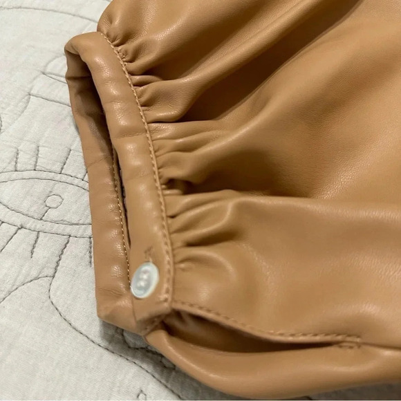 Staud Vegan Leather Large Top Camel - Picture 11 of 11